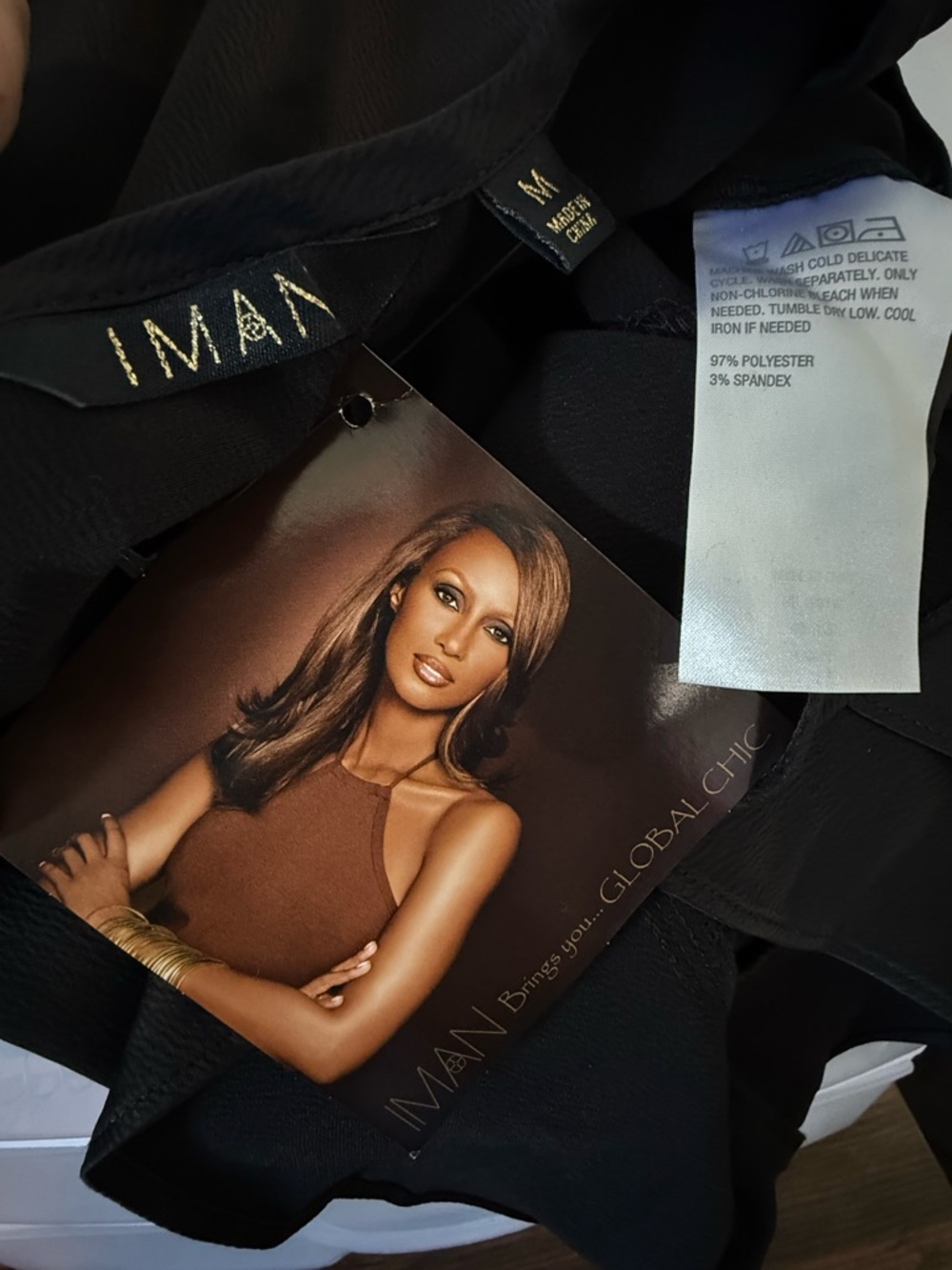 IMAN Ruffle Bottom Blouse - Picture 5 of 5